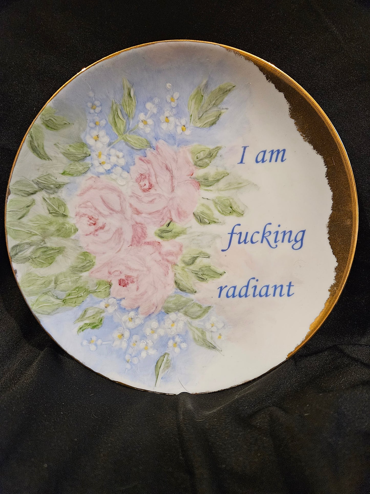 I am fucking radiant Plate
