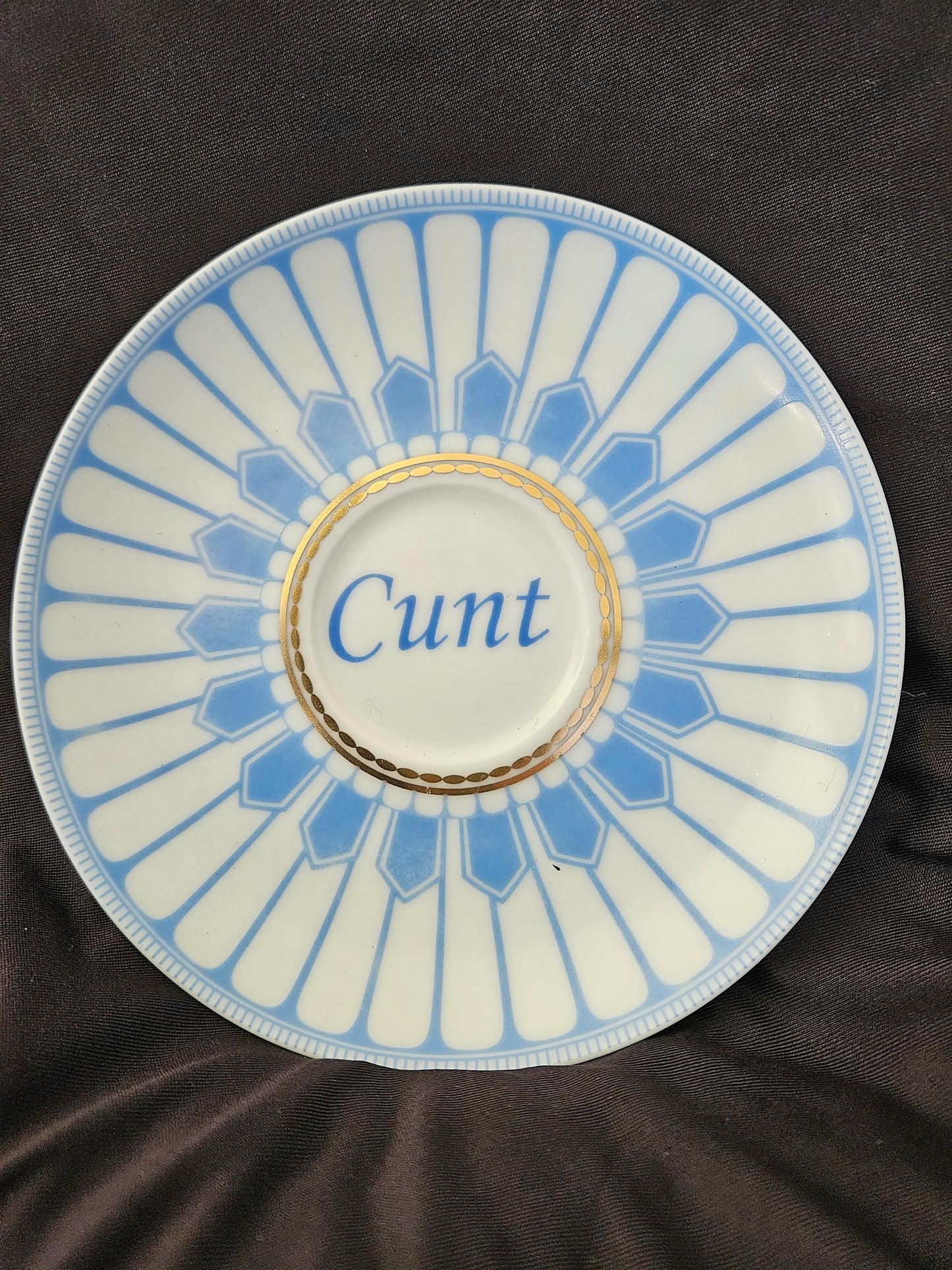 Cunt Decorative Plate