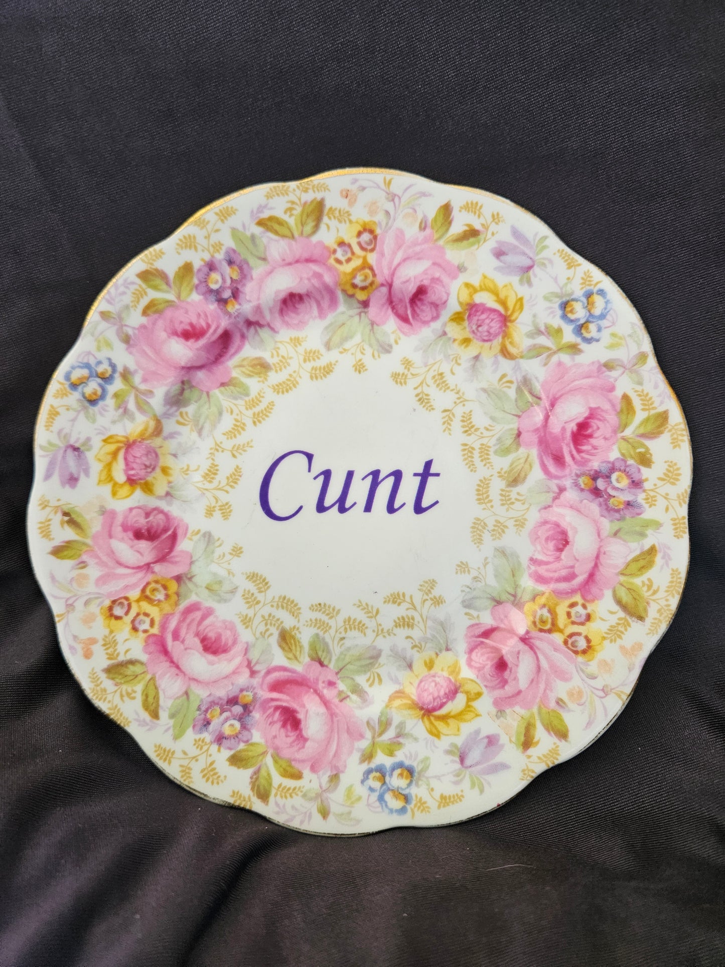Cunt Decorative Plate