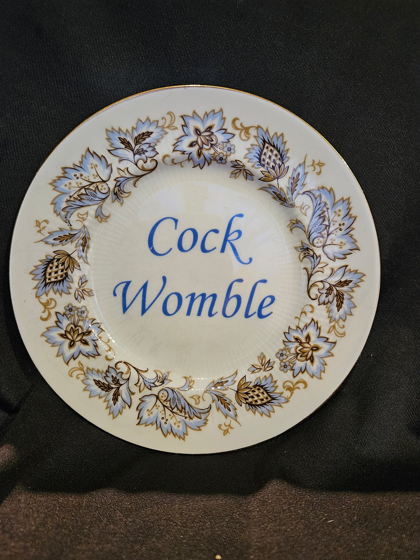 Cock Womble Plate