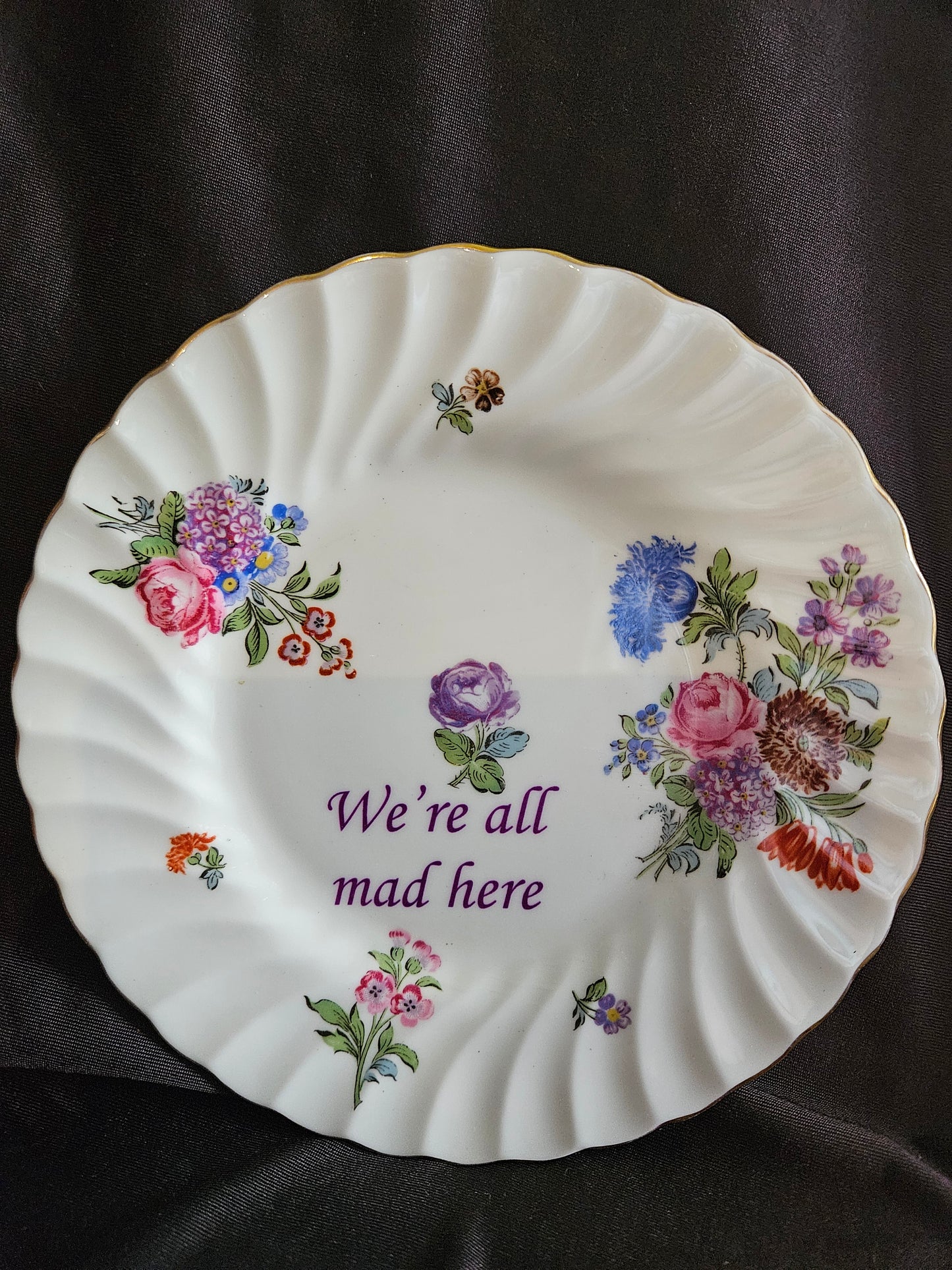 We're all mad here Plate
