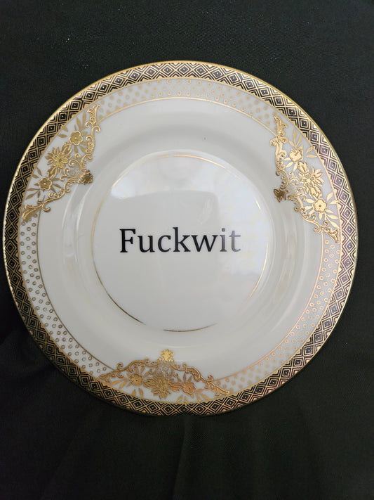 Fuckwit Plate