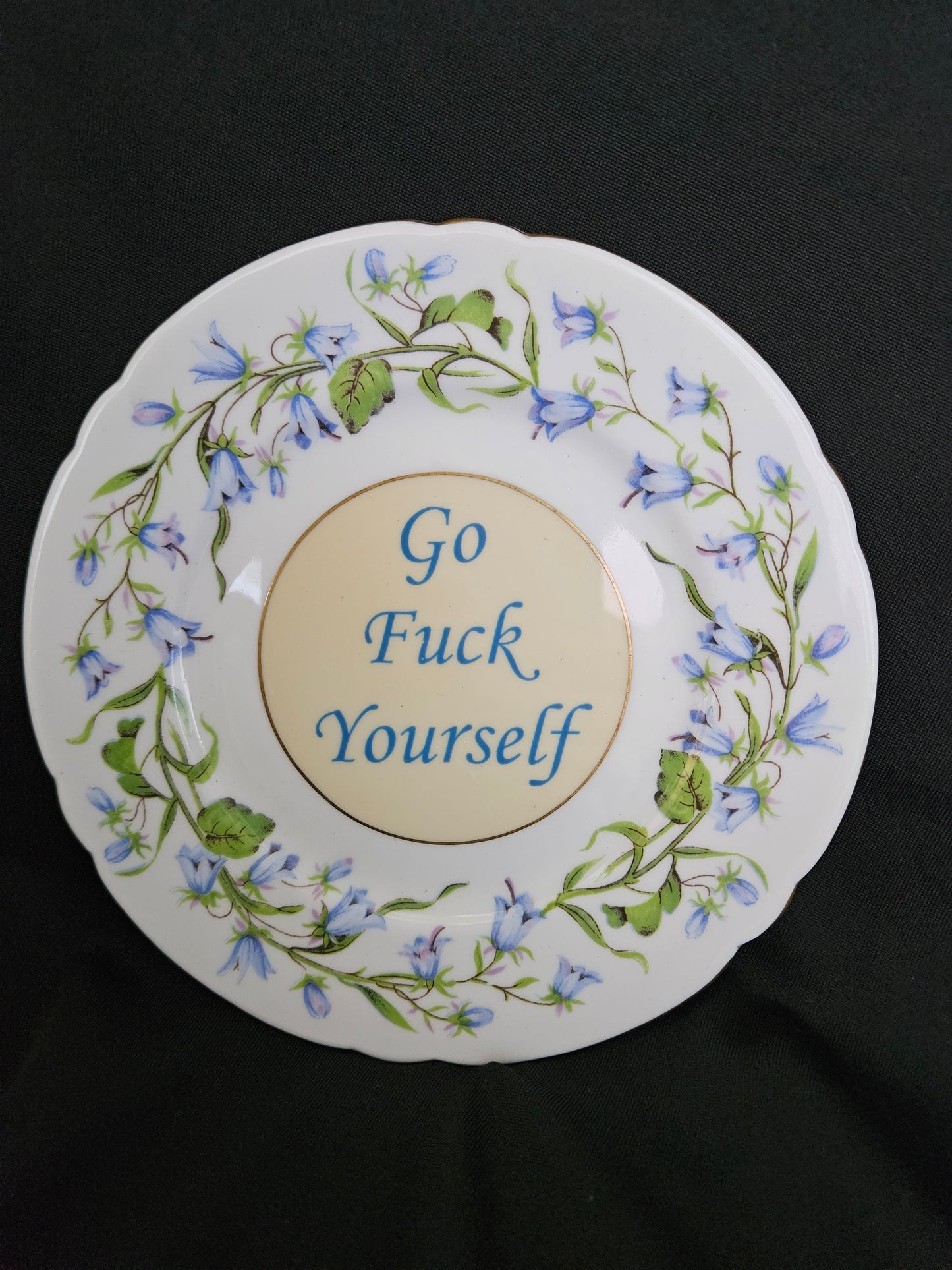 Go fuck yourself Plate