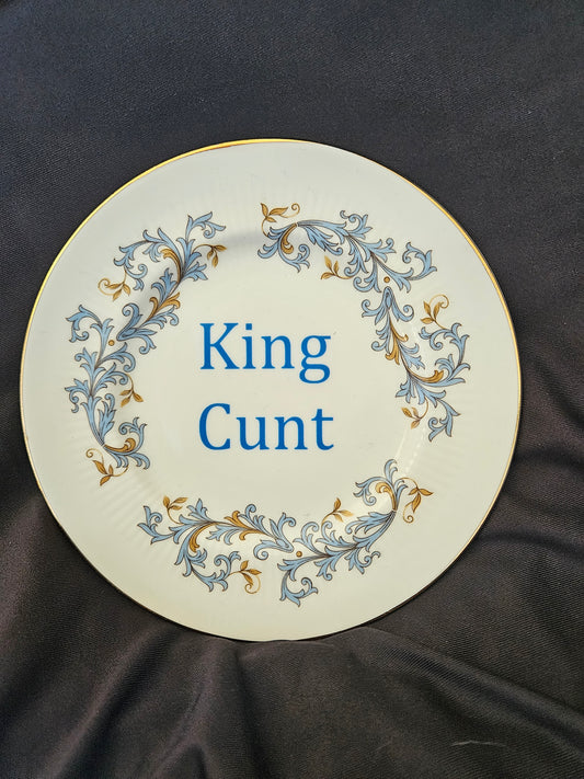 King Cunt Plate