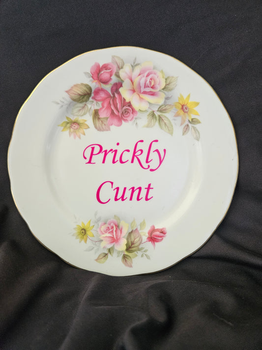 Prickly Cunt Plate