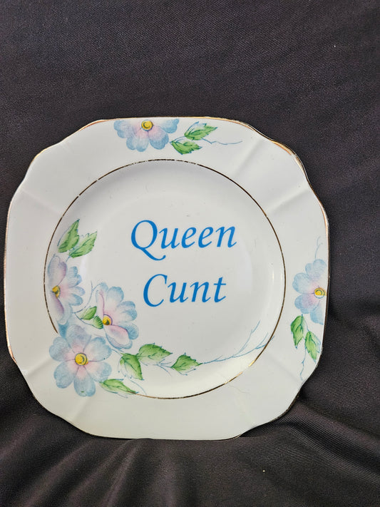 Queen Cunt Plate