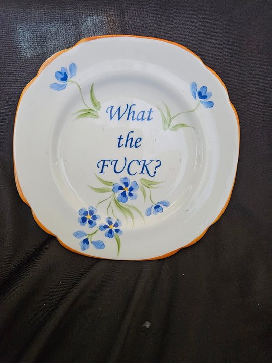 What the fuck Plate