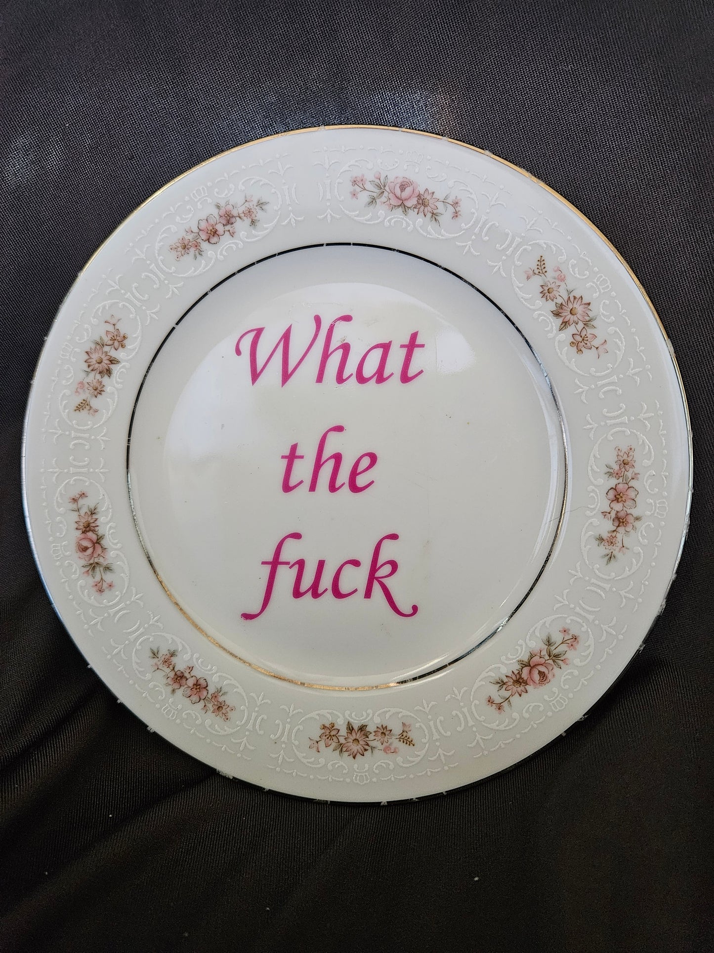 What the fuck Plate