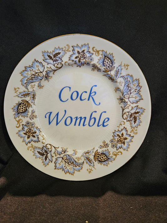 Cock Womble Plate