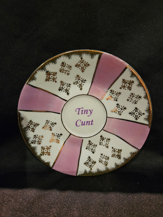 Tiny Cunt Plate
