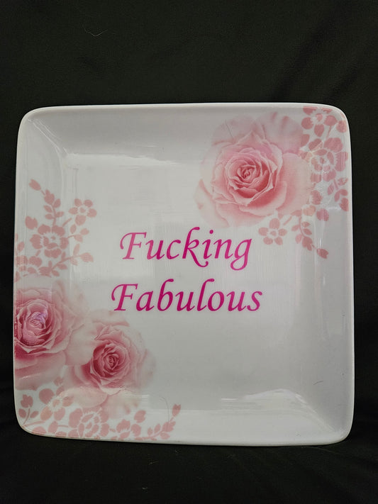 Fucking Fabulous Plate