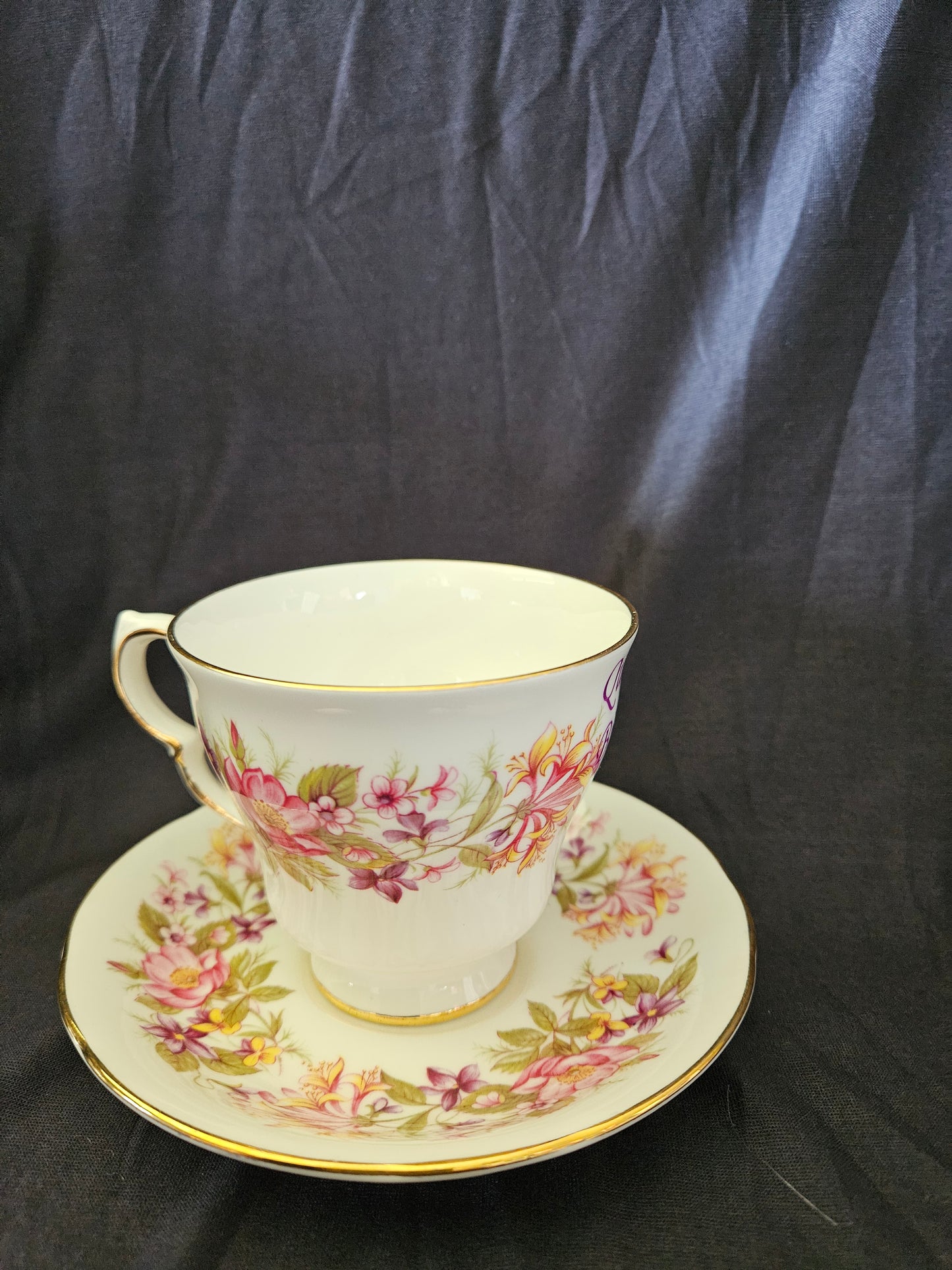 Queen Bitch teacup and saucer