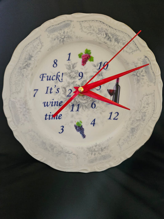 Fuck! It's wine time clock